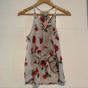 Japna | Floral Rose Tank Top
